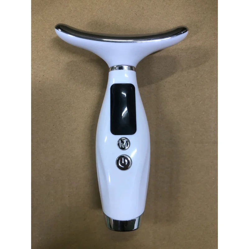 7-Color LED Light Therapy Face & Neck Massager | Skin Tightening LED Skin Massager PLUSH