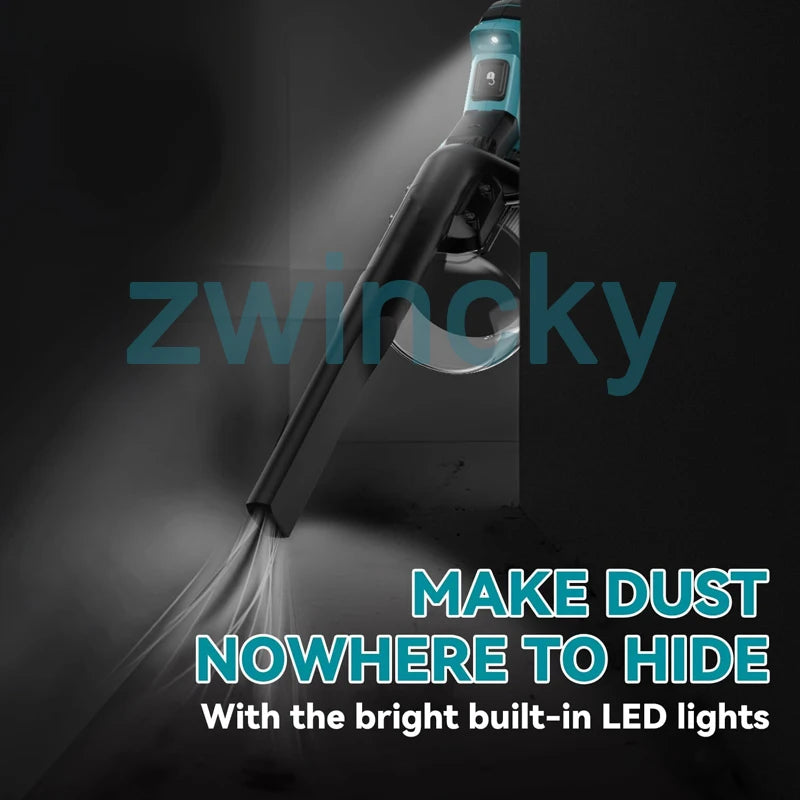 ZWINCKY 5-in-1 Cordless Vacuum for Makita 18V | 500W Cordless Vacuum Cleaner PLUSH