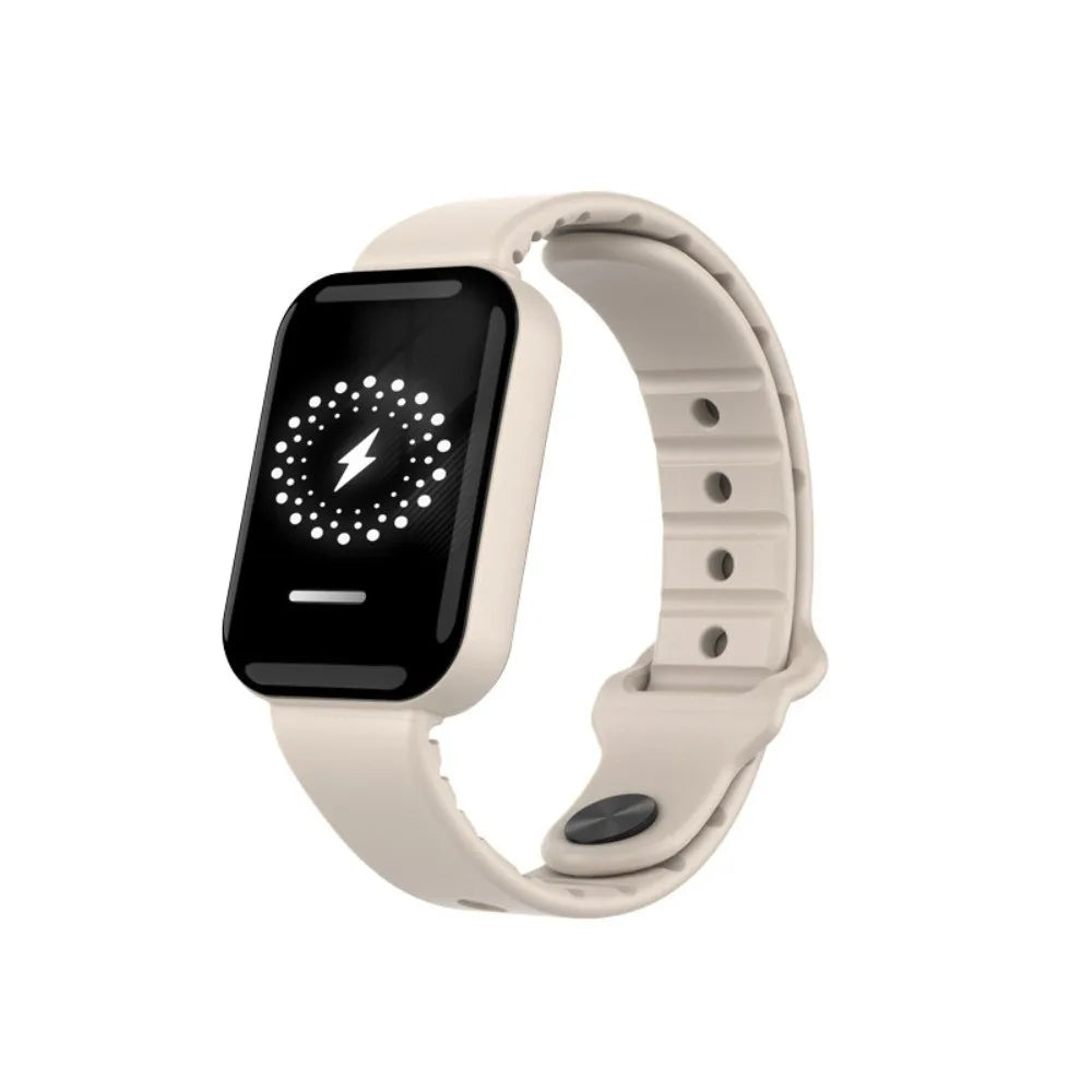 Anti-Static Silicone Wristband – Adjustable 27cm Buckle Bracelet Anti-Static Wristband PLUSH White 1