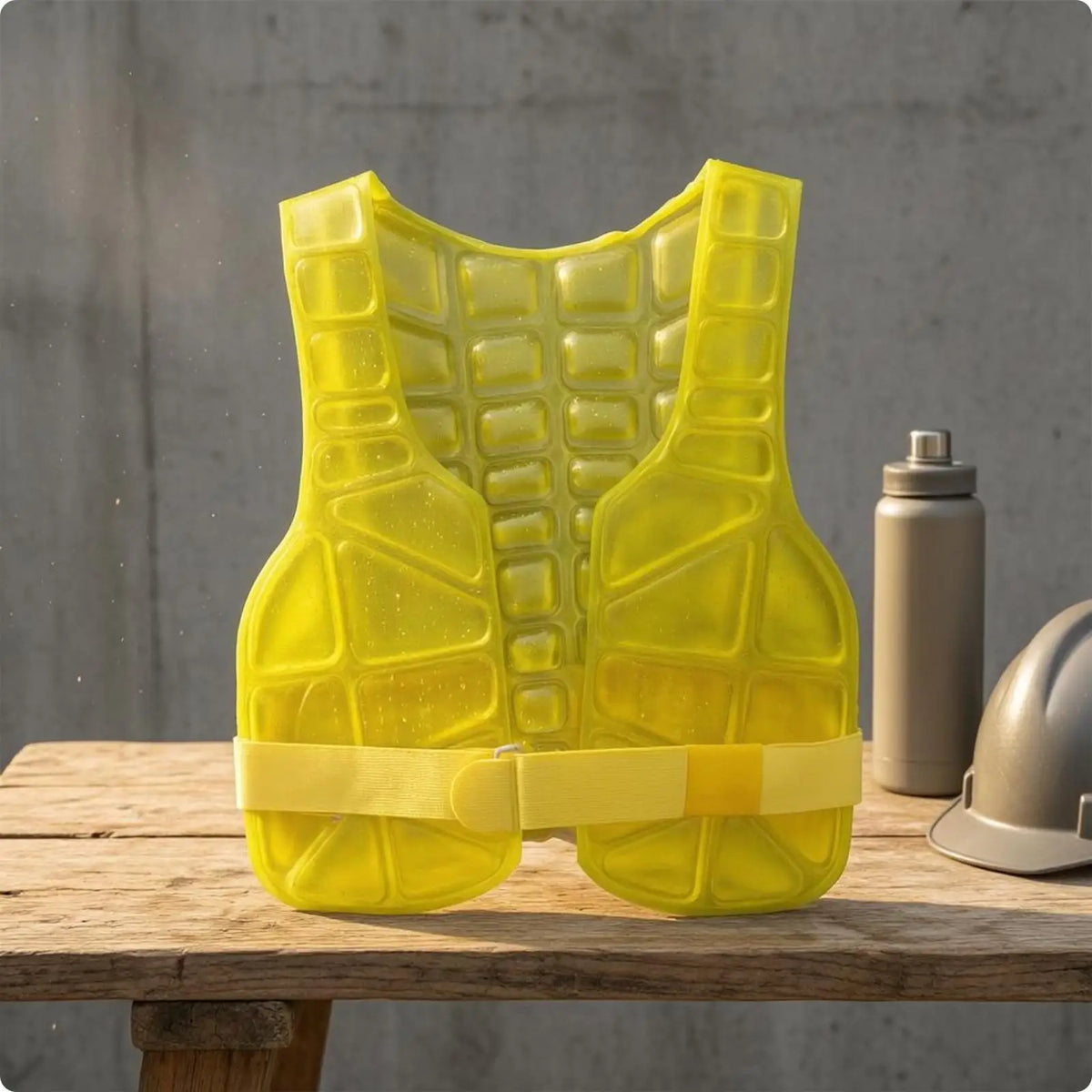 Phase Change Cooling Vest Honeycomb PCM Workwear – Unisex Phase Change Cooling Vest PLUSH