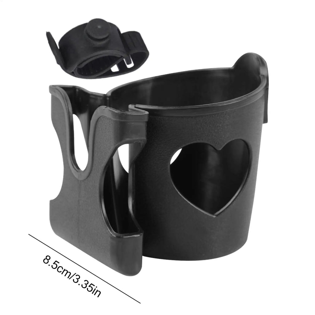 Universal Stroller Cup Holder – Fits Stroller, Wheelchair & Bike Stroller Cup Holder PLUSH