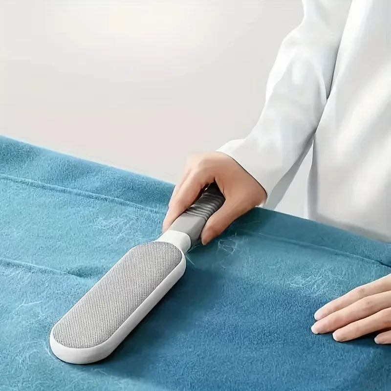 Double-Sided Pet Hair Remover Brush – Reusable Lint Cleaner Lint Remover Brush PLUSH