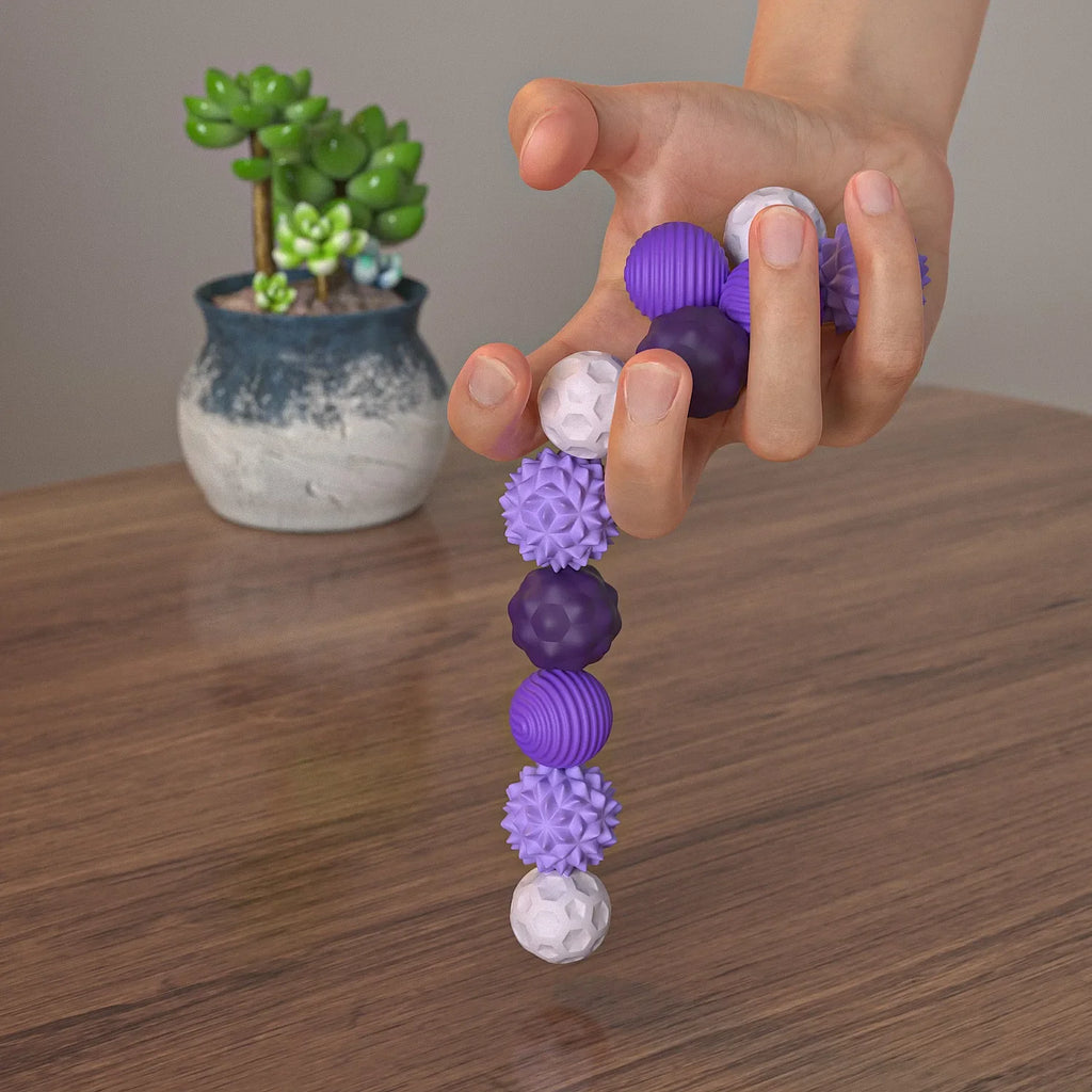 Silicone Magnetic Sensory Fidget Balls – 4 or 8 Pcs Set Fidget Sensory Toy PLUSH