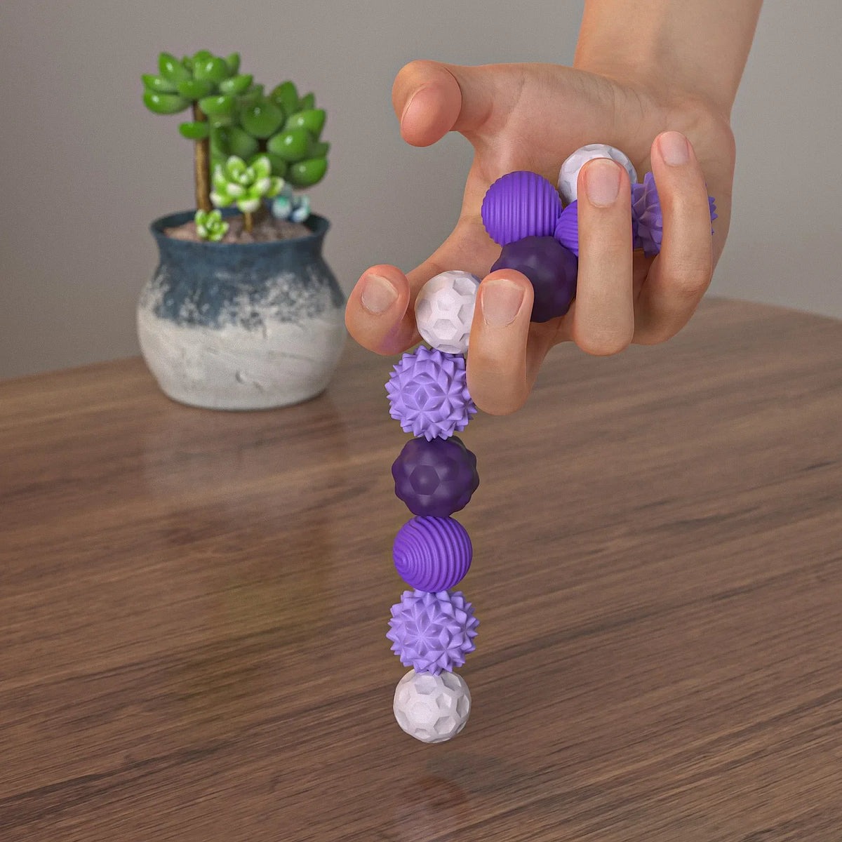 Silicone Magnetic Sensory Fidget Balls – 4 or 8 Pcs Set Fidget Sensory Toy PLUSH