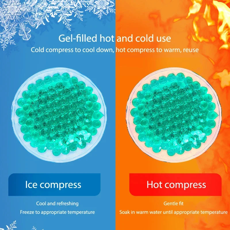 Reusable Hot & Cold Gel Eye Compress Pad – Cooling & Warming Eye Compress Pad PLUSH