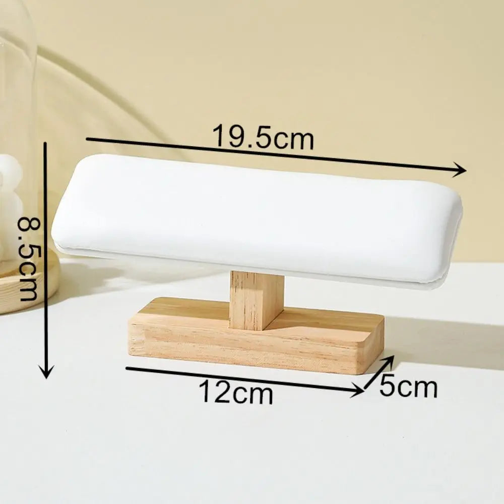 Velvet Wooden Bracelet Display Stand & Watch T-Bar Organizer Jewelry Display Stand PLUSH