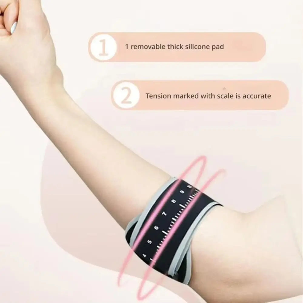 Adjustable Elbow Brace – Breathable Compression Support Strap Elbow Support Brace PLUSH