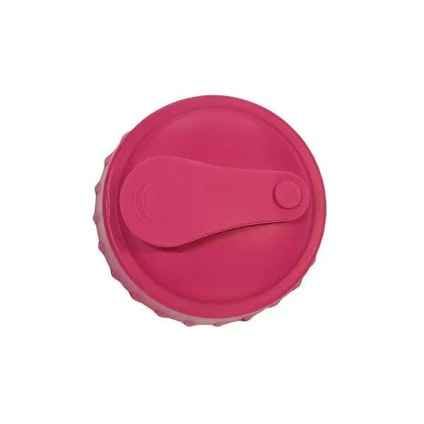 Reusable Silicone Soda Can Lid – Beer & Drink Can Stopper Silicone Can Lid PLUSH Red