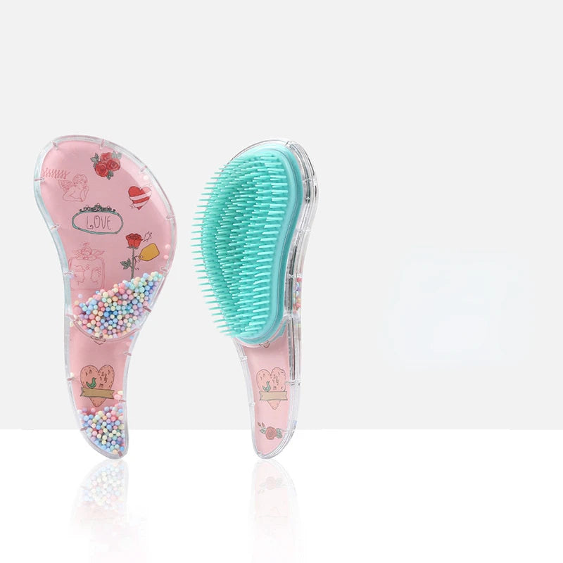 Colorful TT Anti-Static Detangling Hair Brush – All Hair Types Detangling Hair Brush PLUSH 13