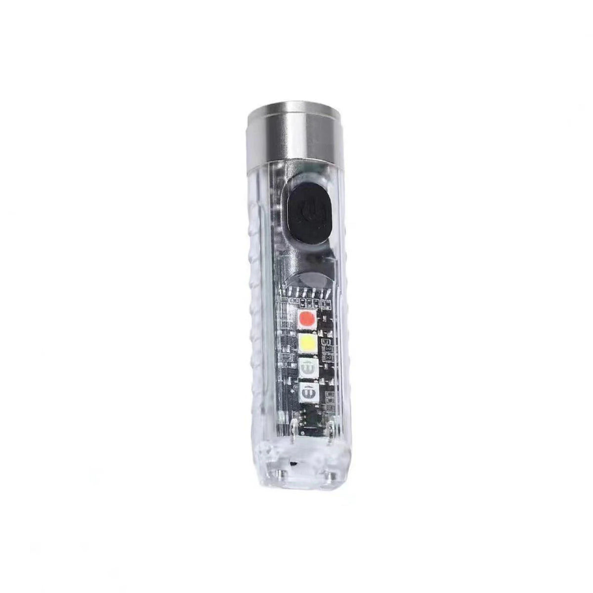 Mini USB Rechargeable LED Flashlight – Magnetic & Waterproof LED Flashlight PLUSH White