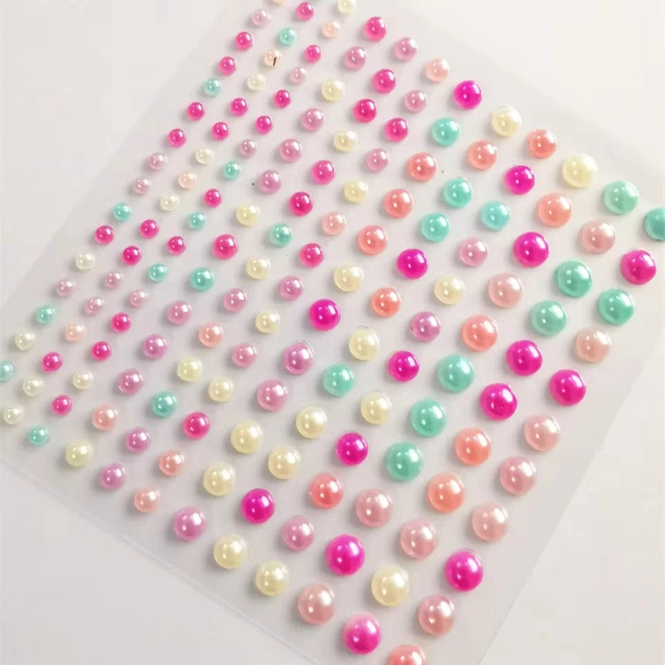 Rhinestone Face & Body Glitter Gem Stickers – Mixed Sizes Face & Body Gem Stickers PLUSH 08