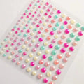 Rhinestone Face & Body Glitter Gem Stickers – Mixed Sizes Face & Body Gem Stickers PLUSH 08
