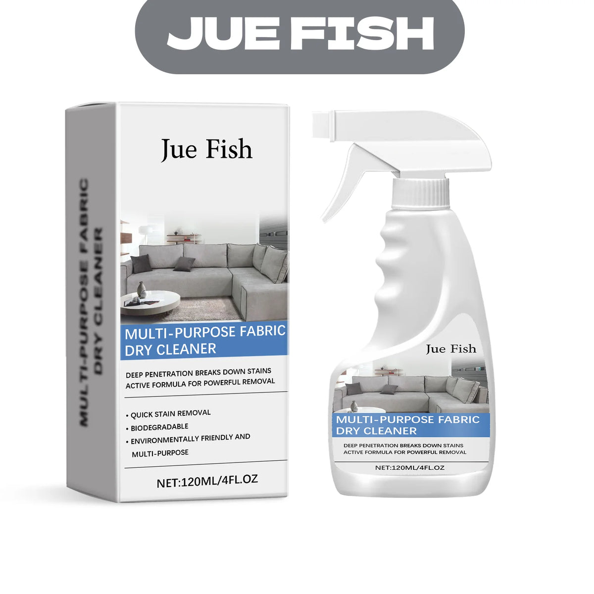 Fabric Stain Remover Spray – Sofa, Carpet & Mattress Cleaner Fabric Cleaner Spray PLUSH 120ml Boxed