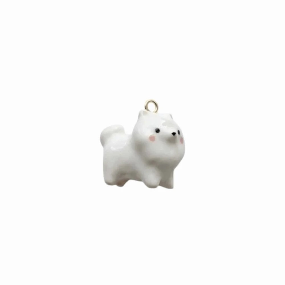 Cute Enamel Dog Breed Pendant – Shih Tzu, Beagle & More Enamel Dog Pendant PLUSH Style 1