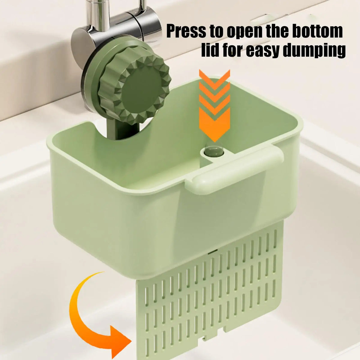 Sink Drain Strainer Basket with Suction Cup | Kitchen Filter Sink Strainer Basket PLUSH