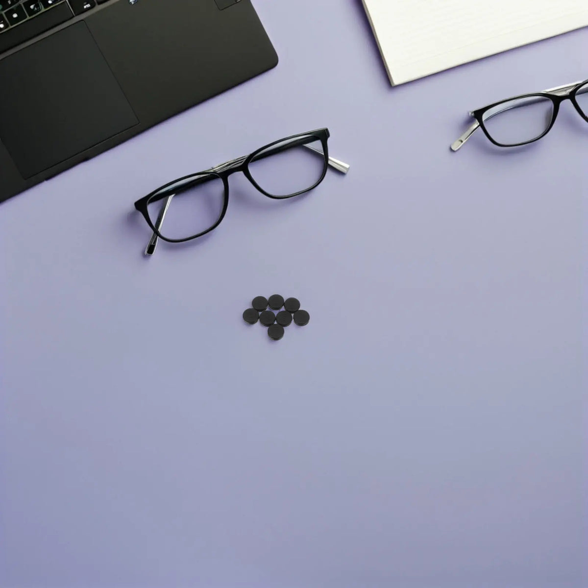 10 Pairs Silicone Eyeglasses Ear Hooks Anti-Slip Temple Grips Eyewear Accessories PLUSH