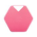 Silicone Exfoliating Body Scrubber & Wall Mount Shampoo Brush Body Scrub Brush PLUSH Pink without Hook Silica Gel