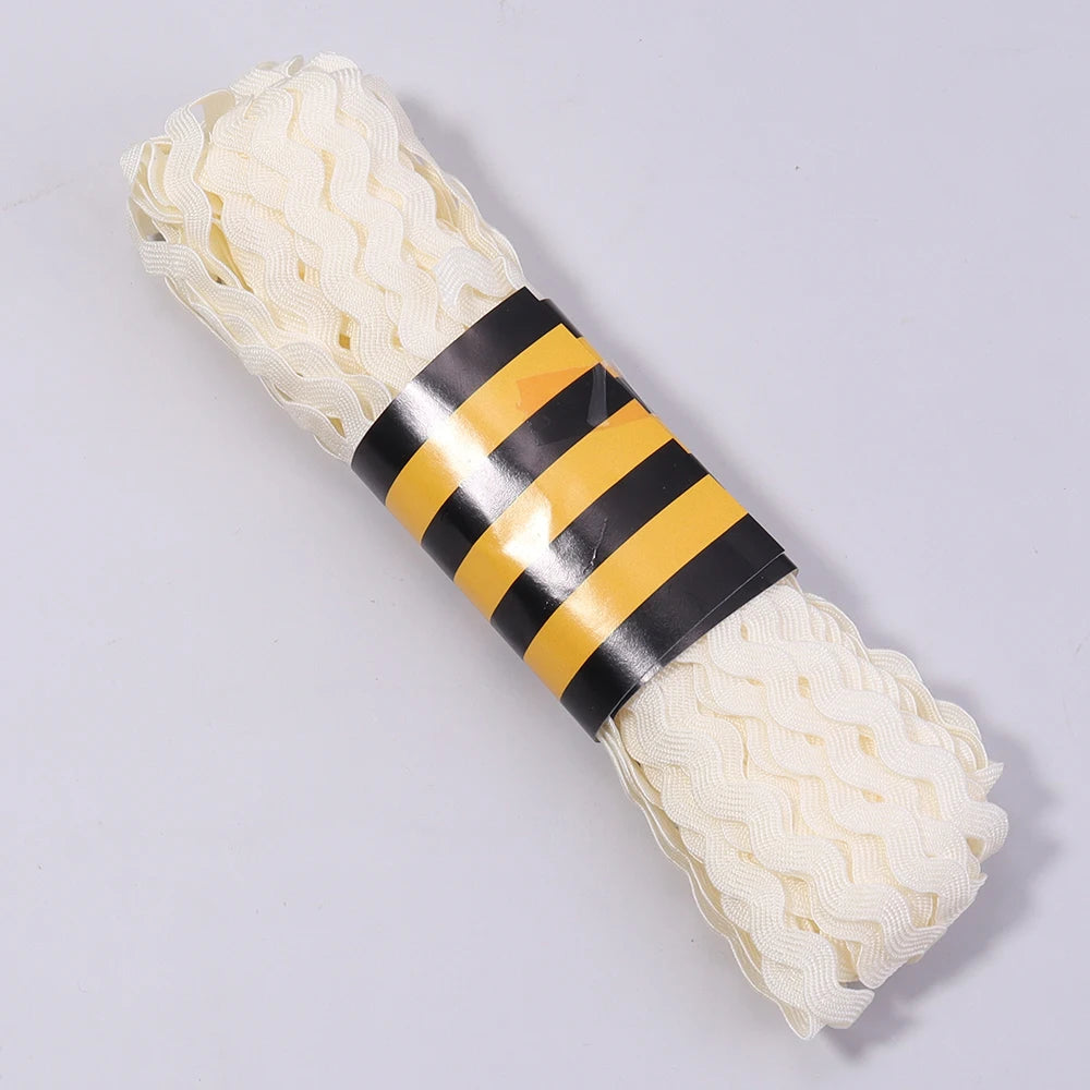 15 Yards 5cm Ric Rac Zig Zag Trim Ribbon – DIY Craft Sewing Ric Rac Trim Ribbon PLUSH Beige 5mm 15yards