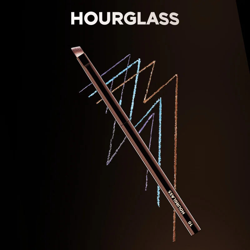 Hourglass Makeup Brush – Foundation, Blush, Eye & Bronzer Makeup Brush PLUSH