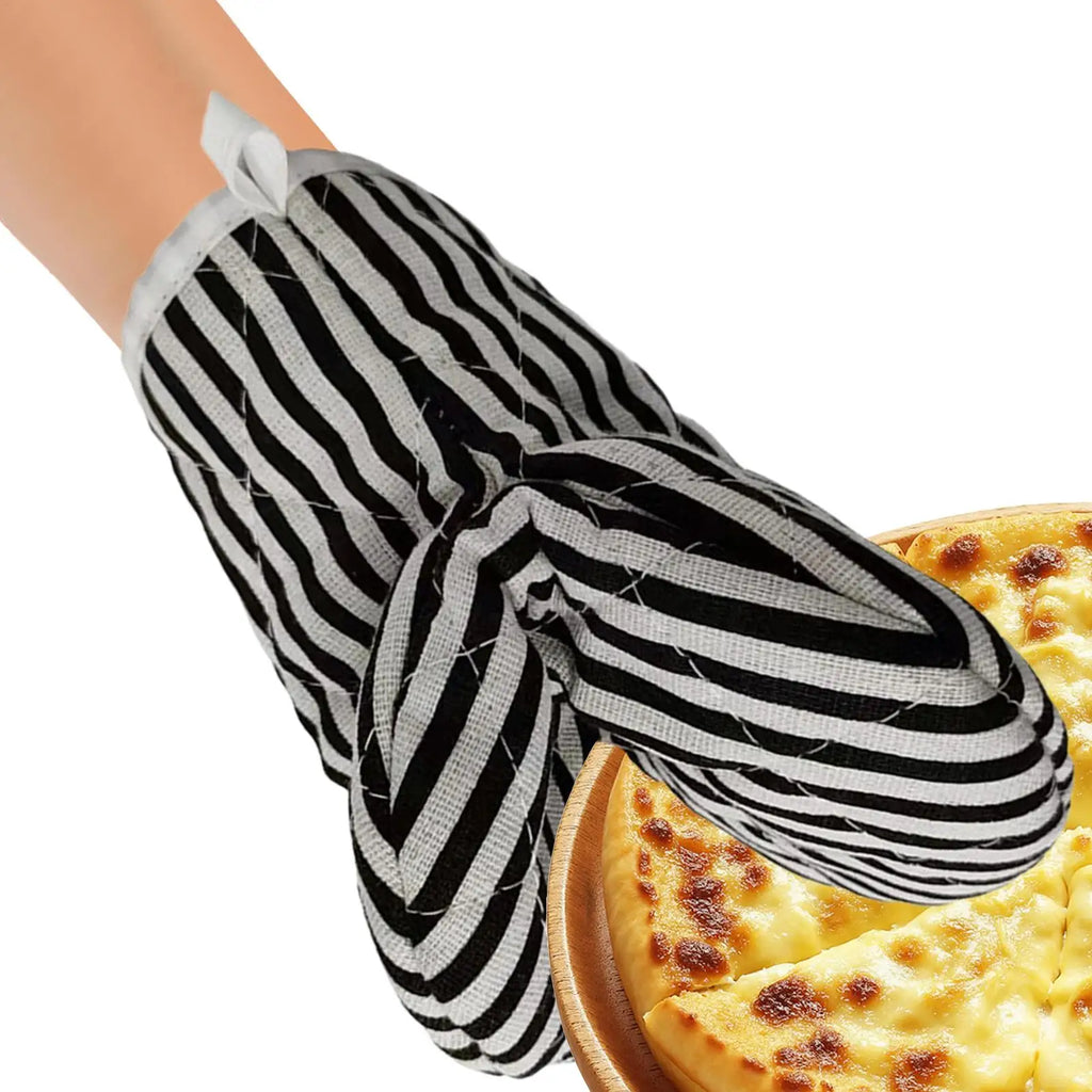 Heat-Resistant Oven Mitt – Non-Slip Kitchen Potholder Glove Oven Mitt PLUSH