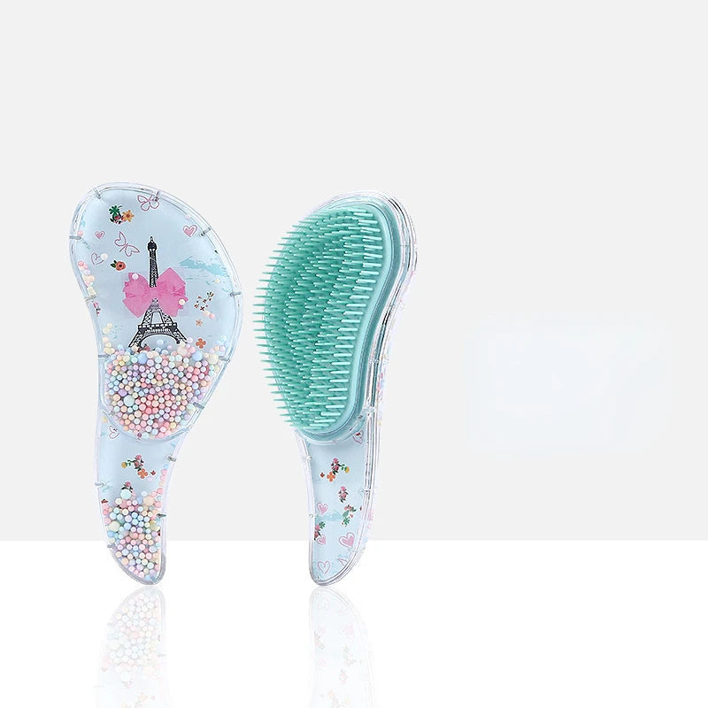 Colorful TT Anti-Static Detangling Hair Brush – All Hair Types Detangling Hair Brush PLUSH 12