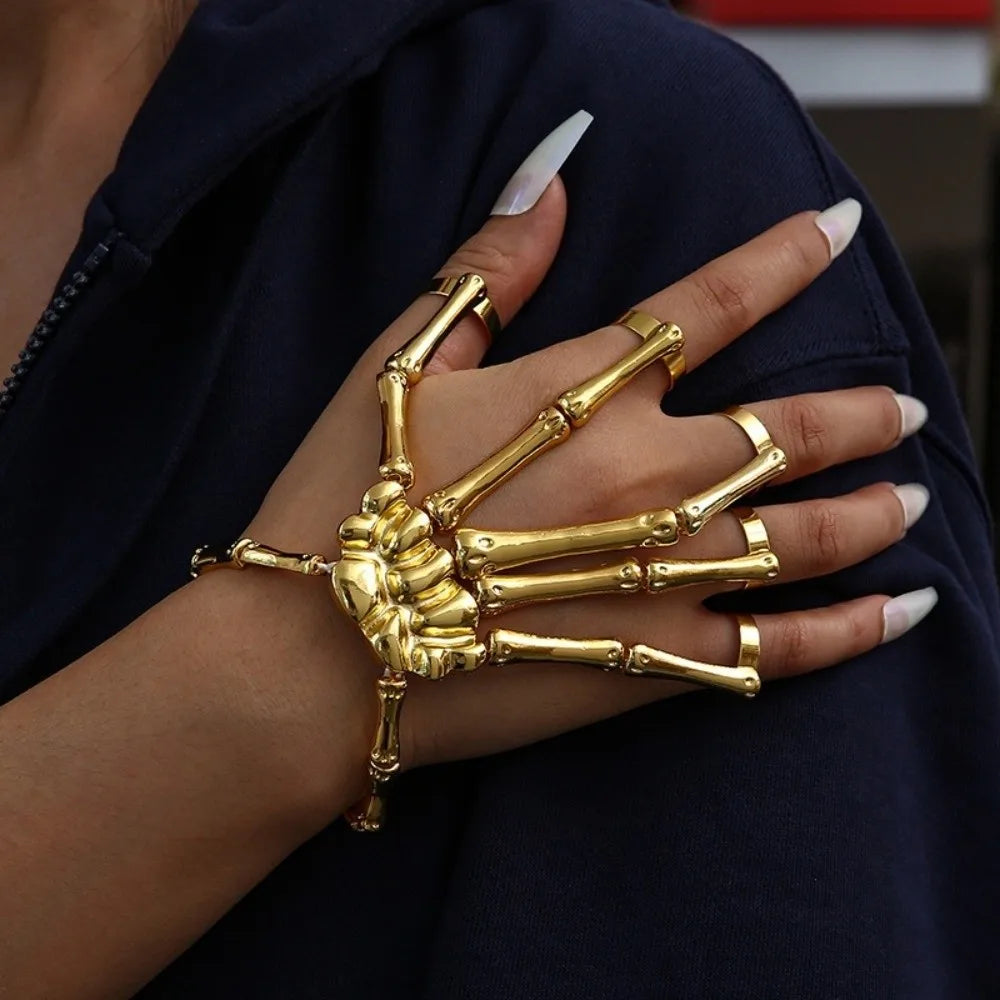 Ghost Hand Skull Claw Bracelet – Alloy Bangle for Women Fashion Bangle Bracelet PLUSH