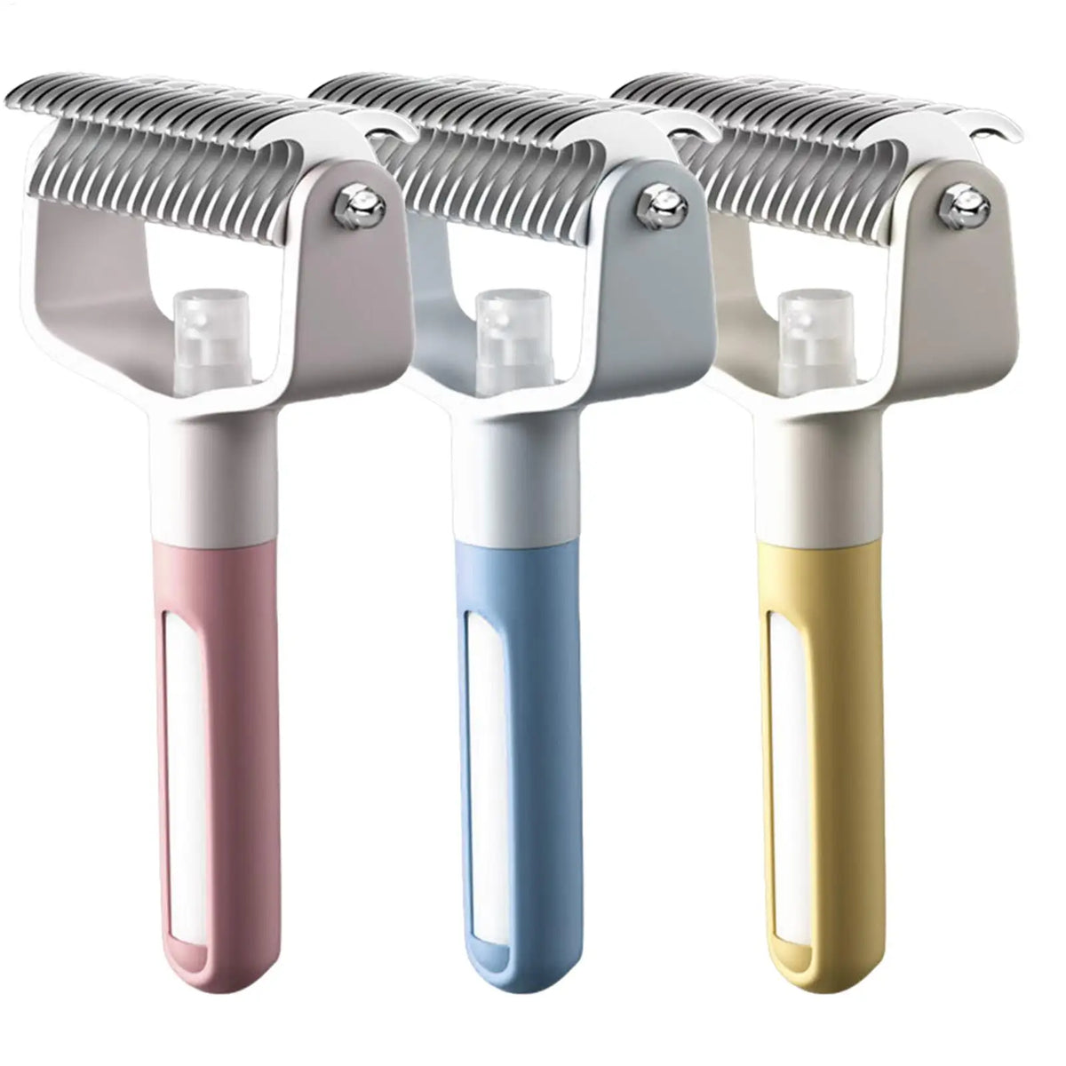 Pet Deshedding Brush – Dog & Cat Grooming Comb with Mist Pet Grooming Brush PLUSH