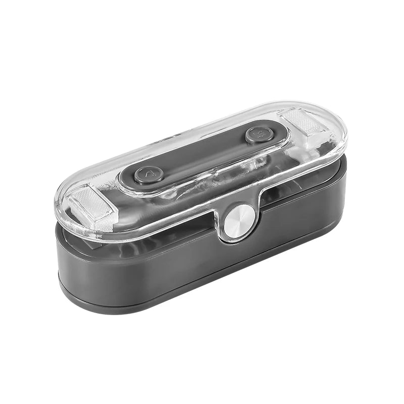 Mini Portable Bag Sealer – 2-in-1 Heat Seal & Cut Machine Bag Sealing Machine PLUSH black No plug