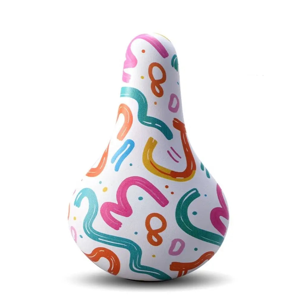 Kids Cartoon Bicycle Saddle – Soft PU Foam Bike Seat Kids Bike Saddle PLUSH