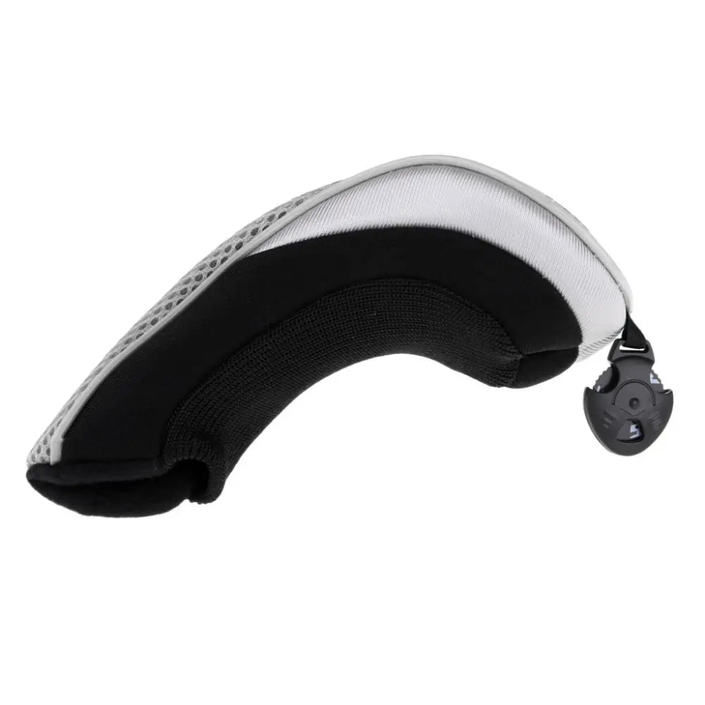 Golf Hybrid Club Headcover with Number Tag | 7 Colors Golf Club Headcover PLUSH GREY
