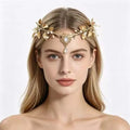 Flower Vine Elven Crown Fairy Tiara Floral Wreath Headpiece Floral Crown Headpiece PLUSH Style 3