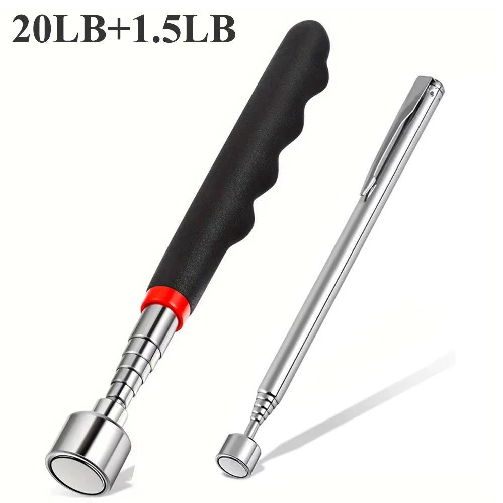 Telescoping Magnetic Pickup Tool – Extendable Grabber Stick Magnetic Pickup Tool PLUSH 20LB 1.5LB Set A