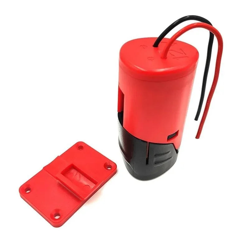 DIY Power Adapter for Milwaukee M12 10.8V 12V Li-ion Battery Battery Power Adapter PLUSH
