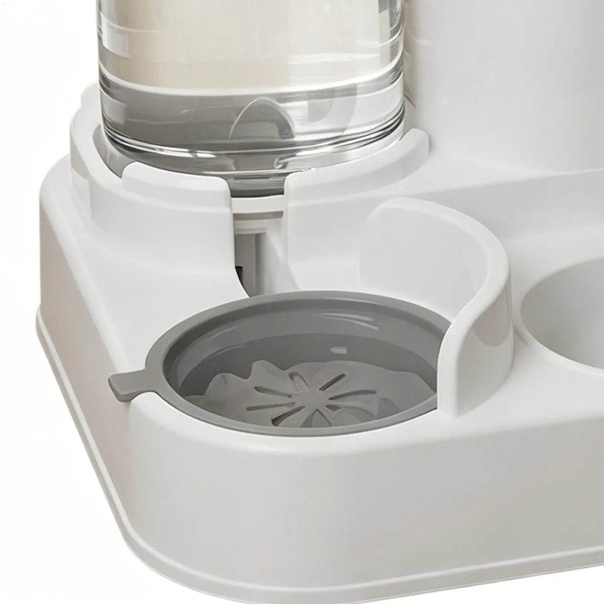 Automatic Gravity Pet Feeder & Water Bowl – Large Capacity Automatic Pet Feeder PLUSH