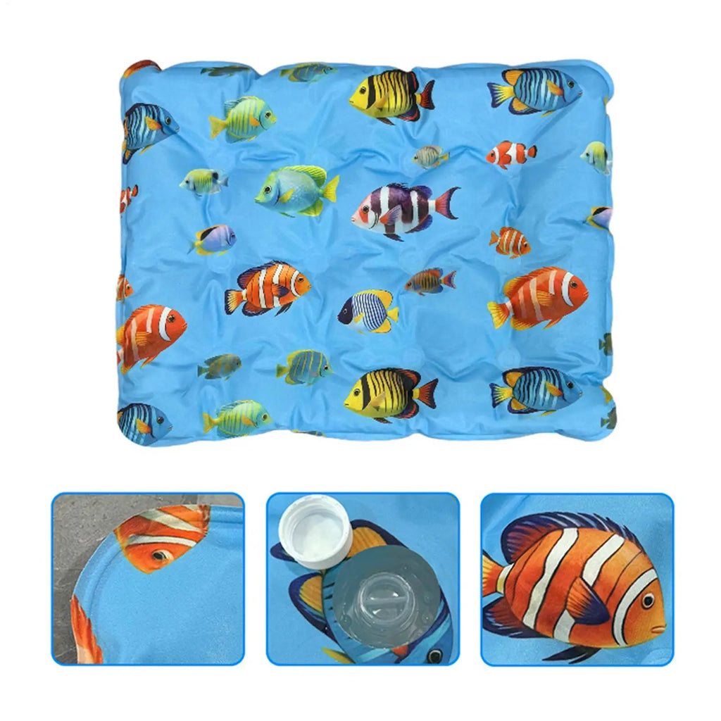 Pet Cooling Mat for Dogs & Cats – Washable Self-Cooling Pad Pet Cooling Mat PLUSH
