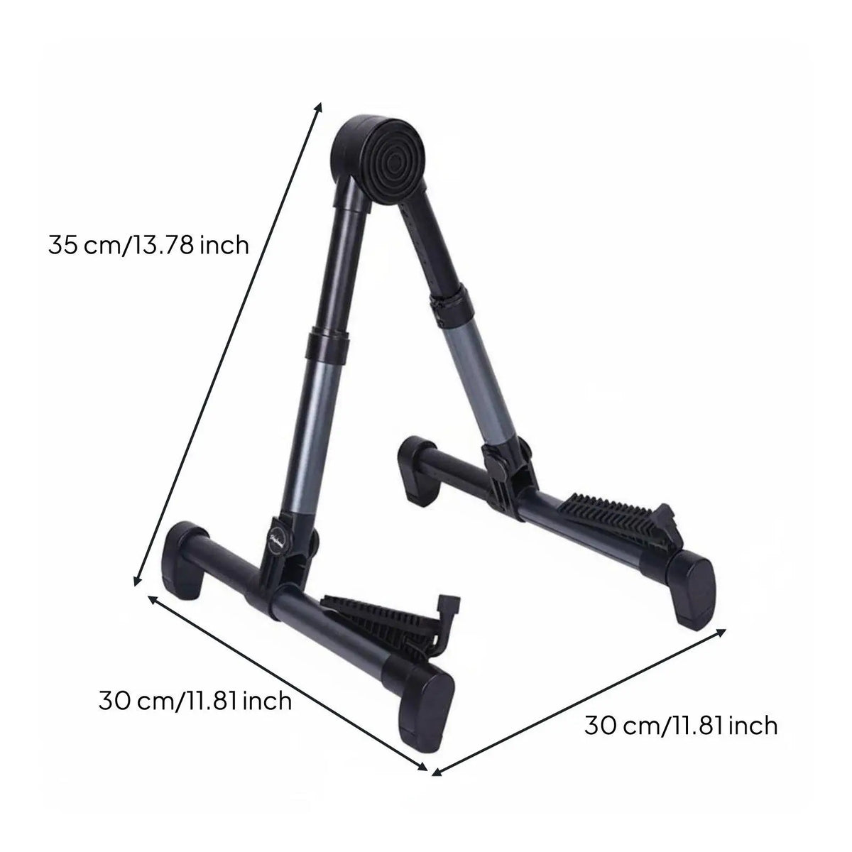 Foldable Guitar Stand – Aluminum Alloy, Silicone Padded, Lightweight Guitar Stand PLUSH