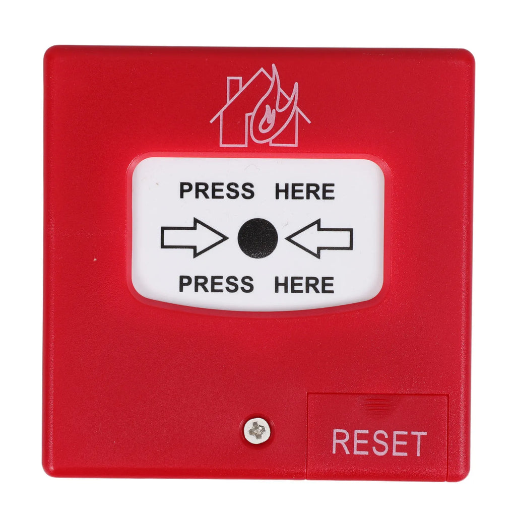 Manual Fire Alarm Call Point | Wall Mount Emergency Reset Button Fire Alarm Call Point PLUSH