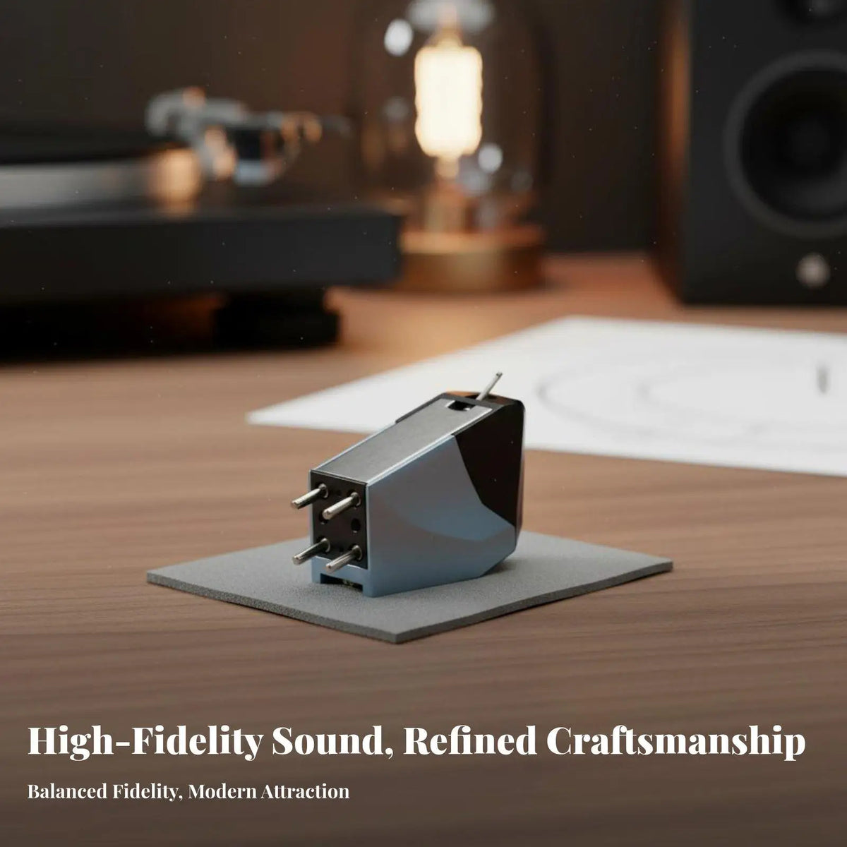 HiFi Moving Magnet Phono Cartridge & Replacement Stylus Needle Phono Cartridge PLUSH