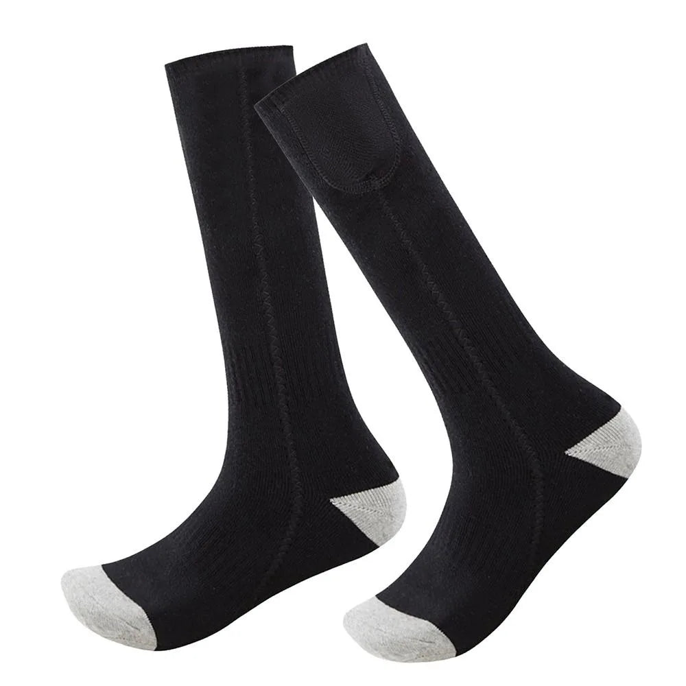 Electric Heated Socks – Adjustable Warmth, USB & Battery Powered Electric Heated Socks PLUSH