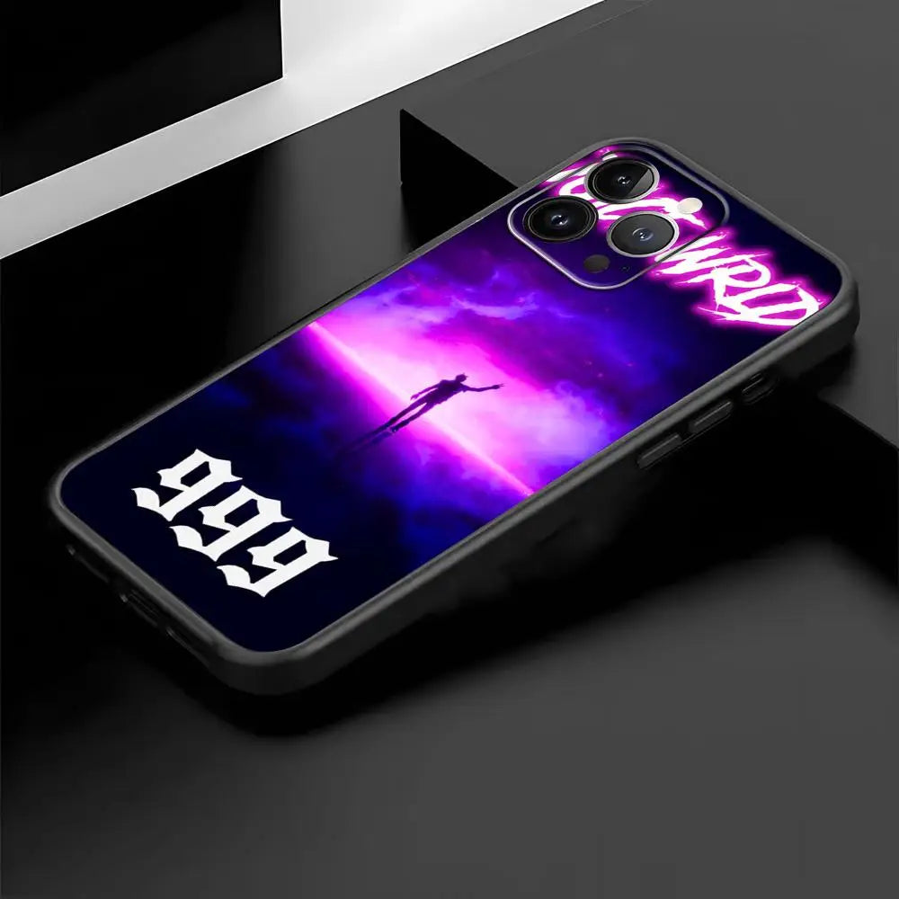 Juice WRLD 999 iPhone Case – Shockproof Silicone Cover Silicone Phone Case PLUSH -4 iPhone17e