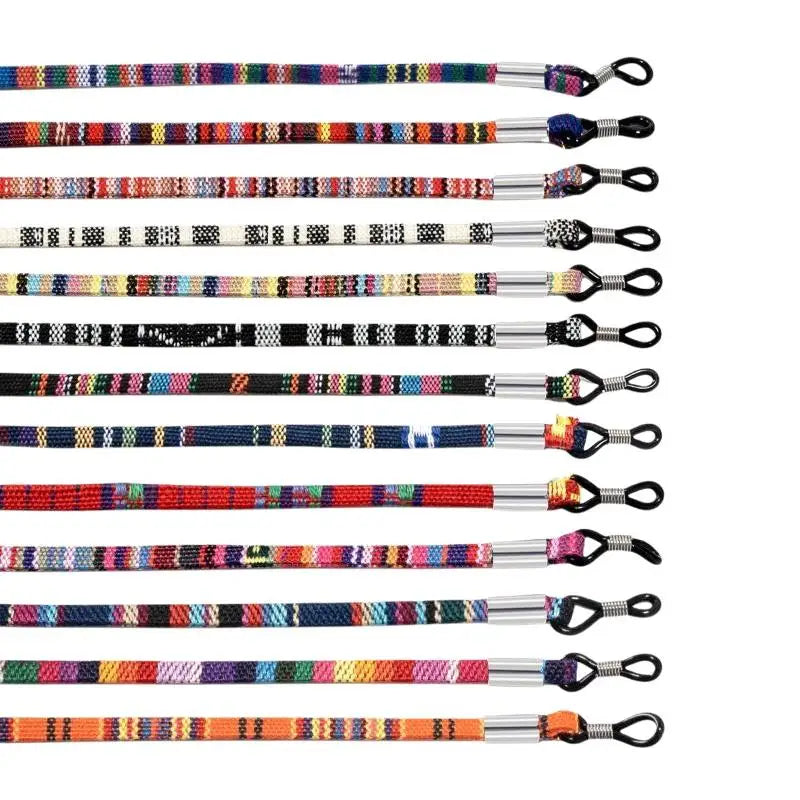 Ethnic Woven Glasses Neck Strap – Non-Slip Eyewear Lanyard Eyewear Neck Strap PLUSH