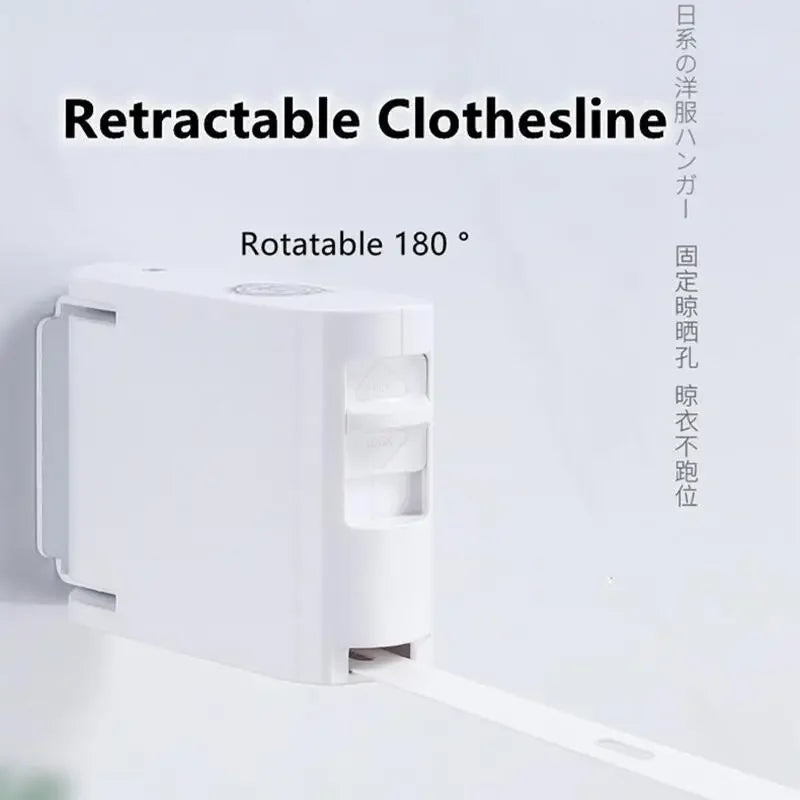 Retractable Clothesline Indoor Outdoor – 4.2M, 20KG Capacity Retractable Clothesline PLUSH