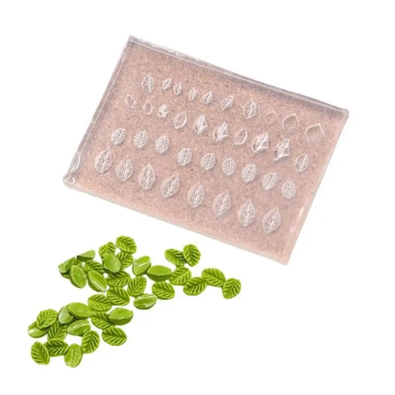 Silicone Mini Flower & Leaf Nail Art Mold – DIY Craft Nail Art Mold PLUSH