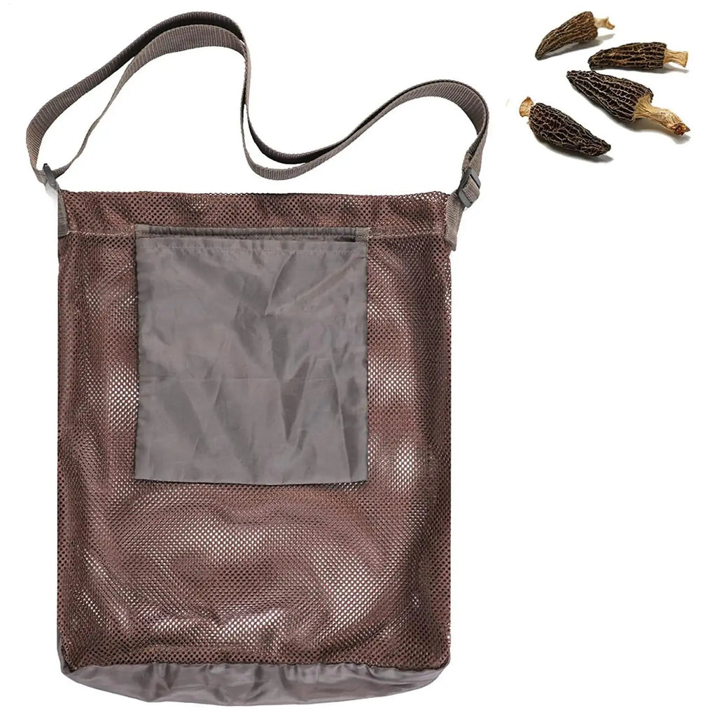 Mushroom Foraging Bag – Breathable Mesh Harvest Pouch Foraging Harvest Bag PLUSH