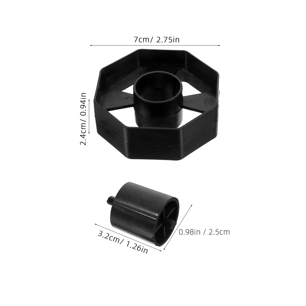 Tape Dispenser Plastic Core Roller Replacement Insert 7 Pack Tape Dispenser Parts PLUSH
