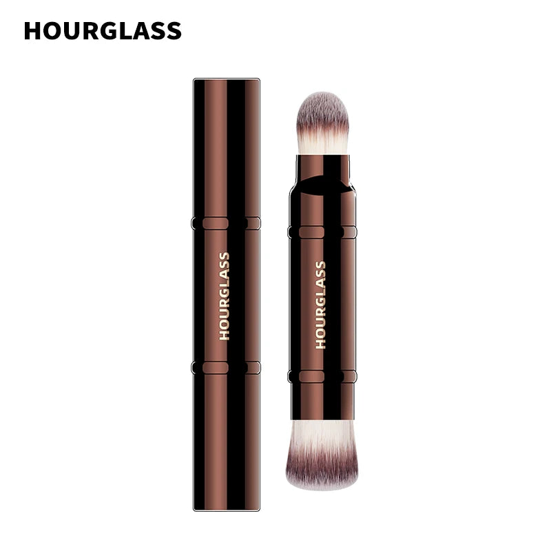 Hourglass No.15 Retractable Double-Ended Complexion Brush Complexion Makeup Brush PLUSH