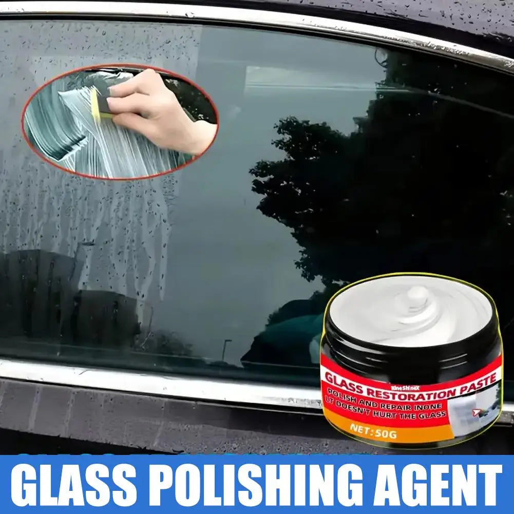 Glass Repair & Polish Paste – Car, Mirror & Window Surfaces Glass Polish Paste PLUSH