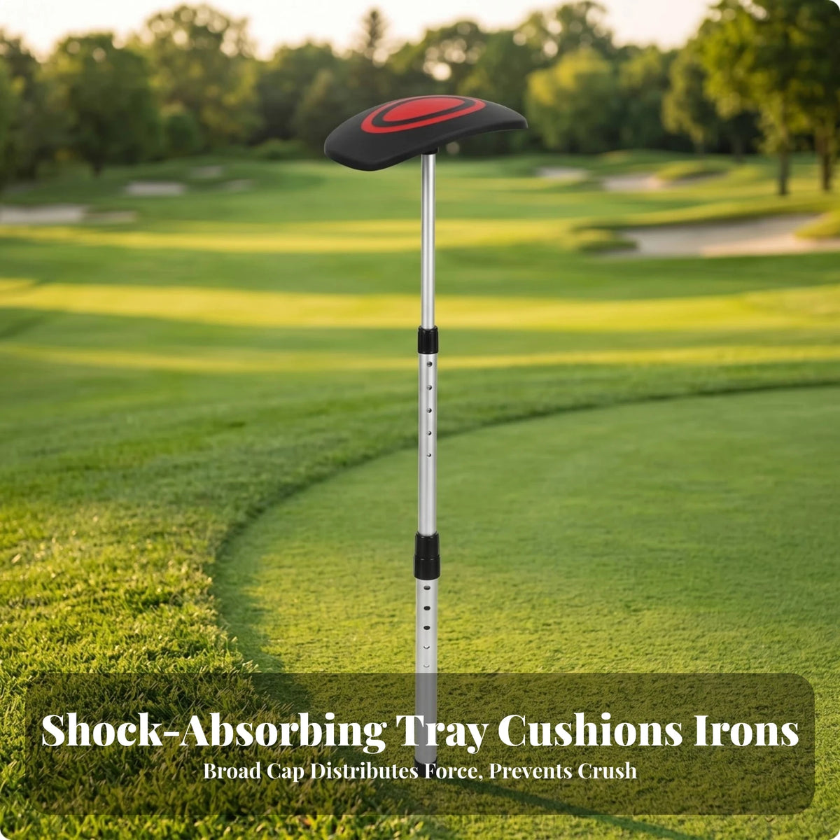 MagiDeal Golf Club Travel Support Rod – Telescopic, Lightweight Golf Travel Accessory PLUSH