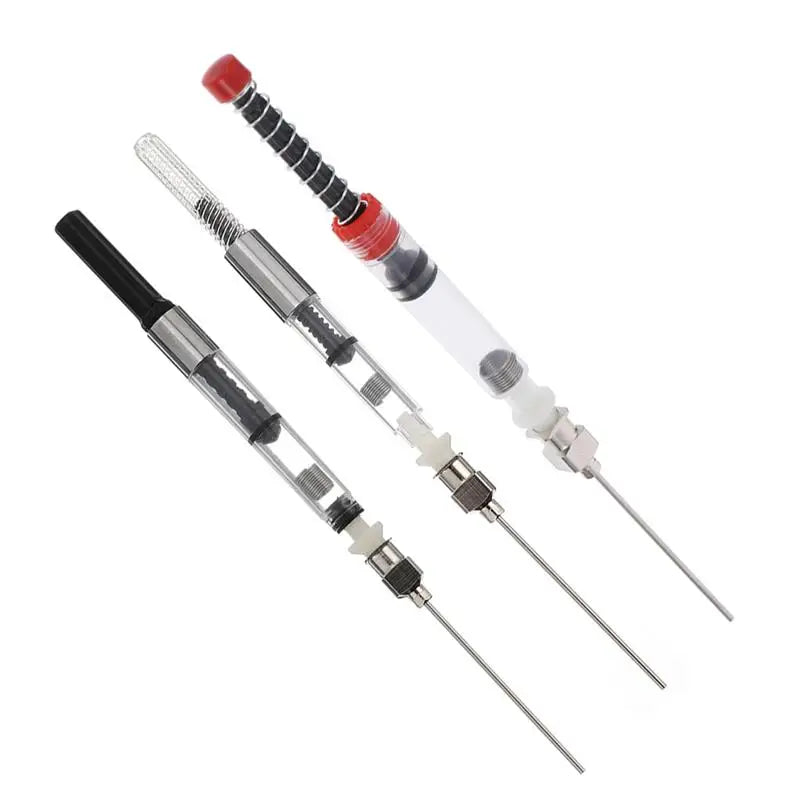 6-Pack Fountain Pen Ink Converter Filling Tool for 2.6mm Pens Pen Ink Converter Tool PLUSH Black12.00X0.70X0.70