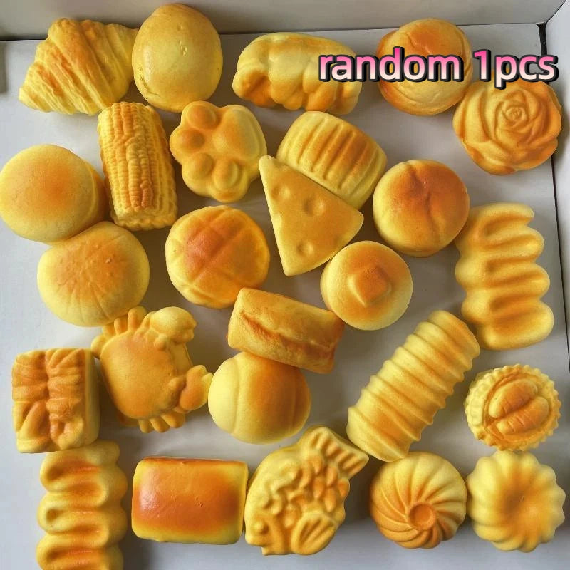 Mini Steamed Bread Squeeze Toy – Soft Slow Rising Sensory Toy Slow Rising Squishy Toy PLUSH style 2